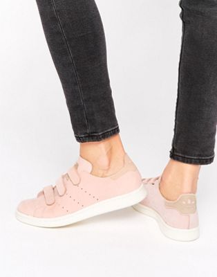 adidas stan smith velcro rose